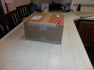 The Hard Rhino Box - I ordered a 10 kg package