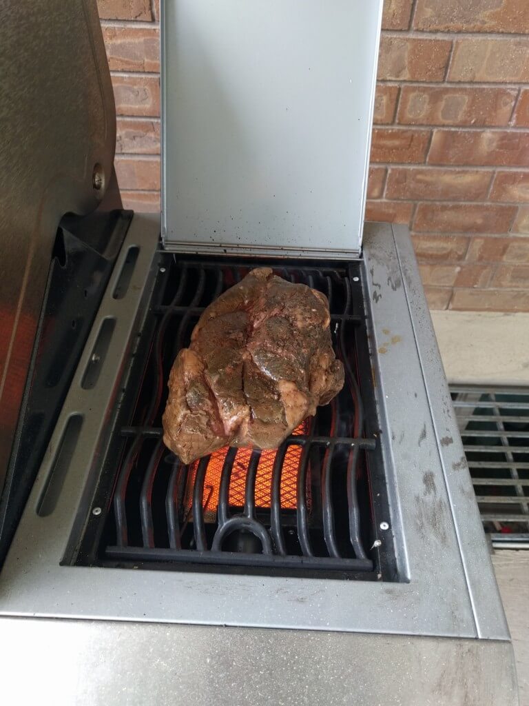 Searing On The Grill