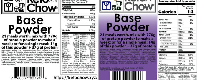 Base powder 1.9 vs 2.0