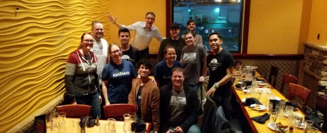 Dinner with the keto crew