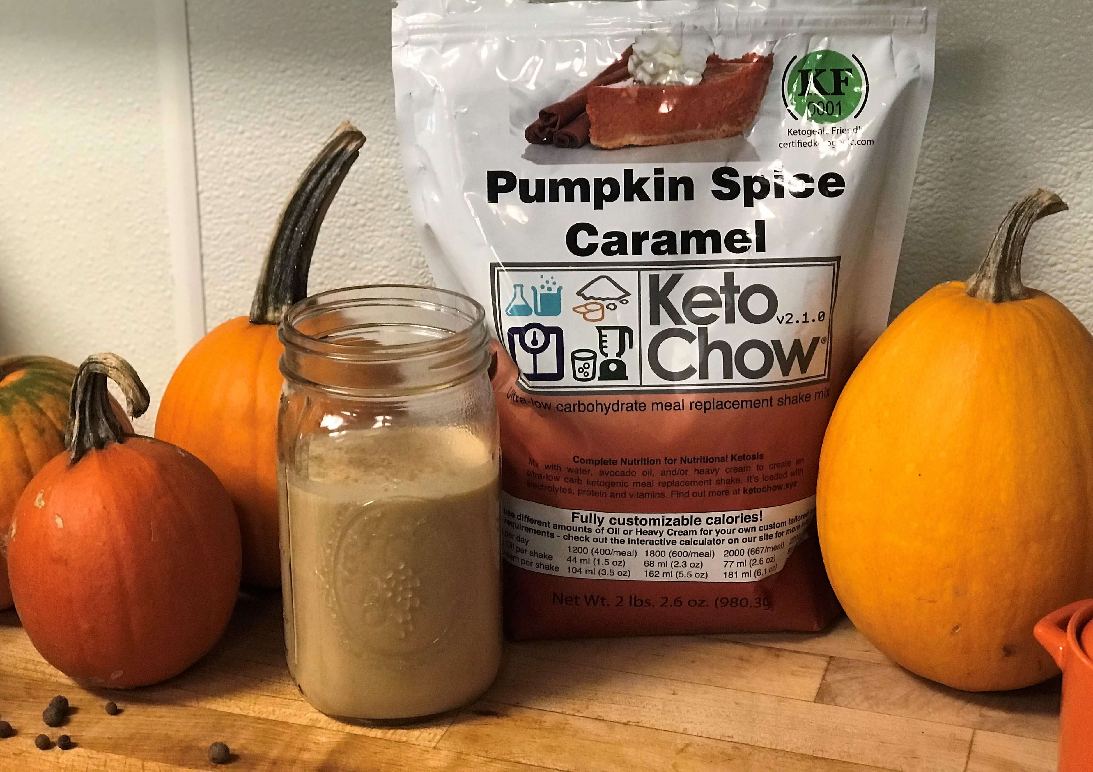 Pumpkin Spice Caramel Chai Latte