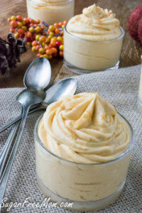 LOW CARB PUMPKIN CHEESECAKE MOUSSE
