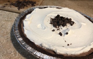 Keto Chow Chocolate Pie