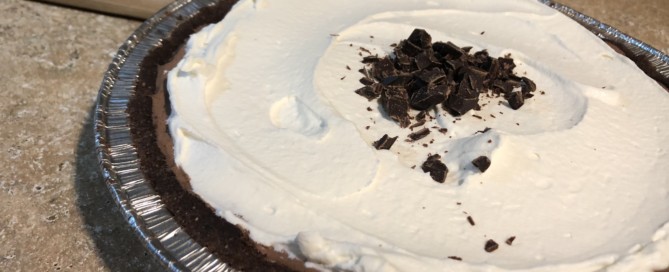 Keto Chow Chocolate Pie