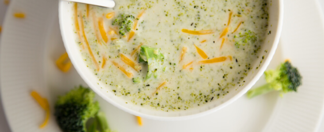 Cheesy Broccoli Soup