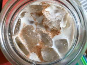 Toasted Macadamia Cinnamon Vanilla Cooler