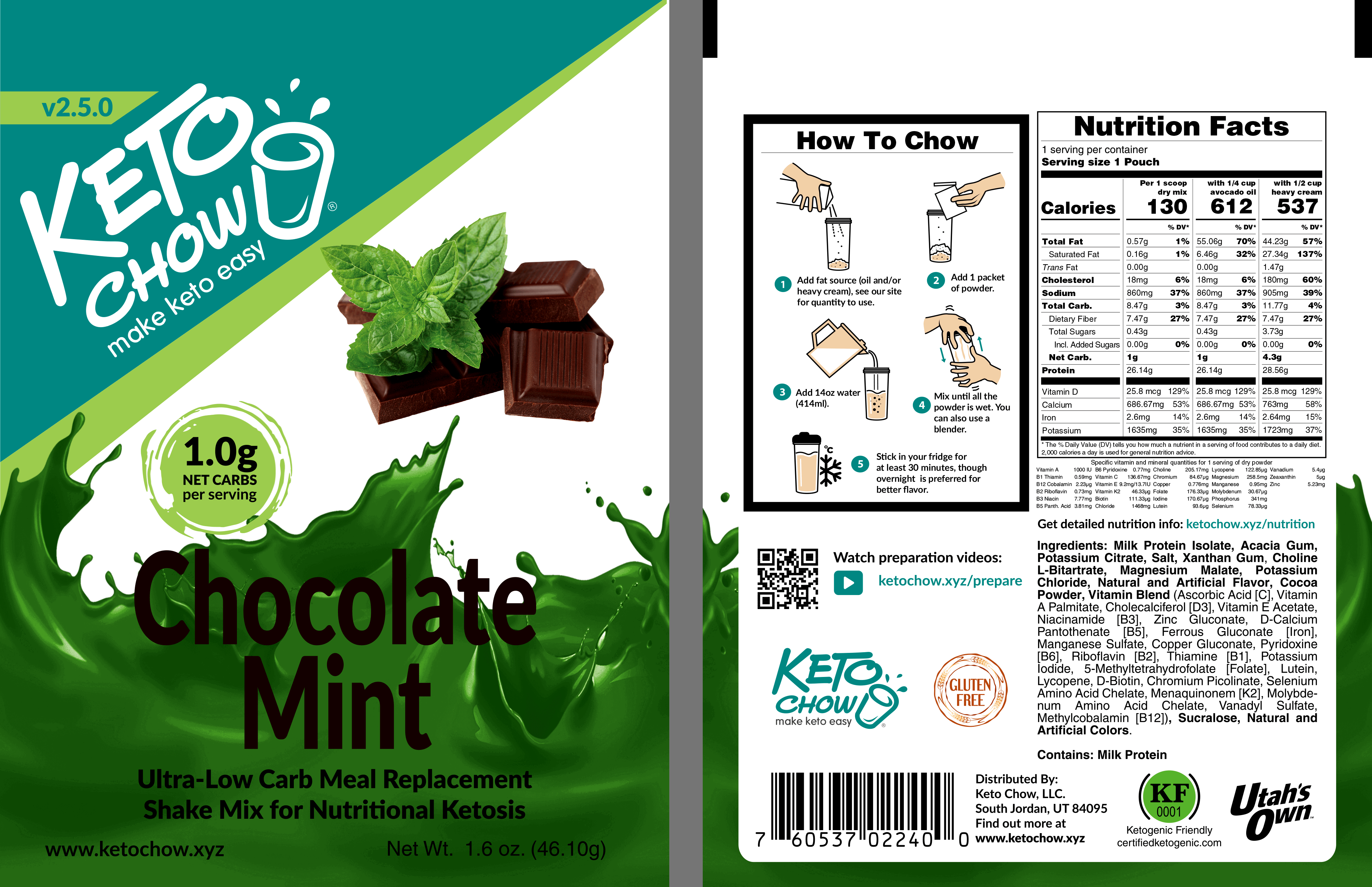 Chocolate Mint Sample