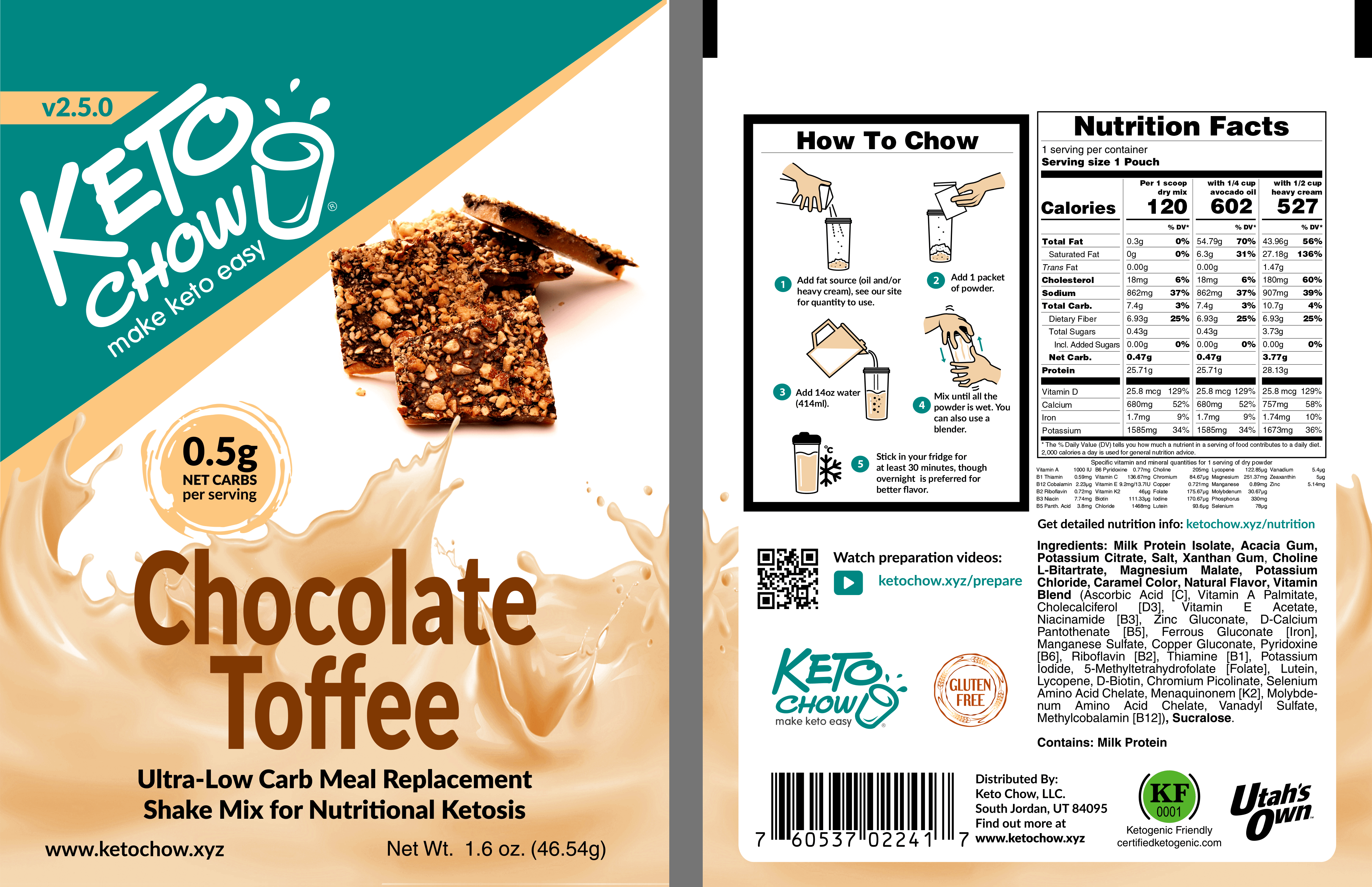 Chocolate Toffee Sample