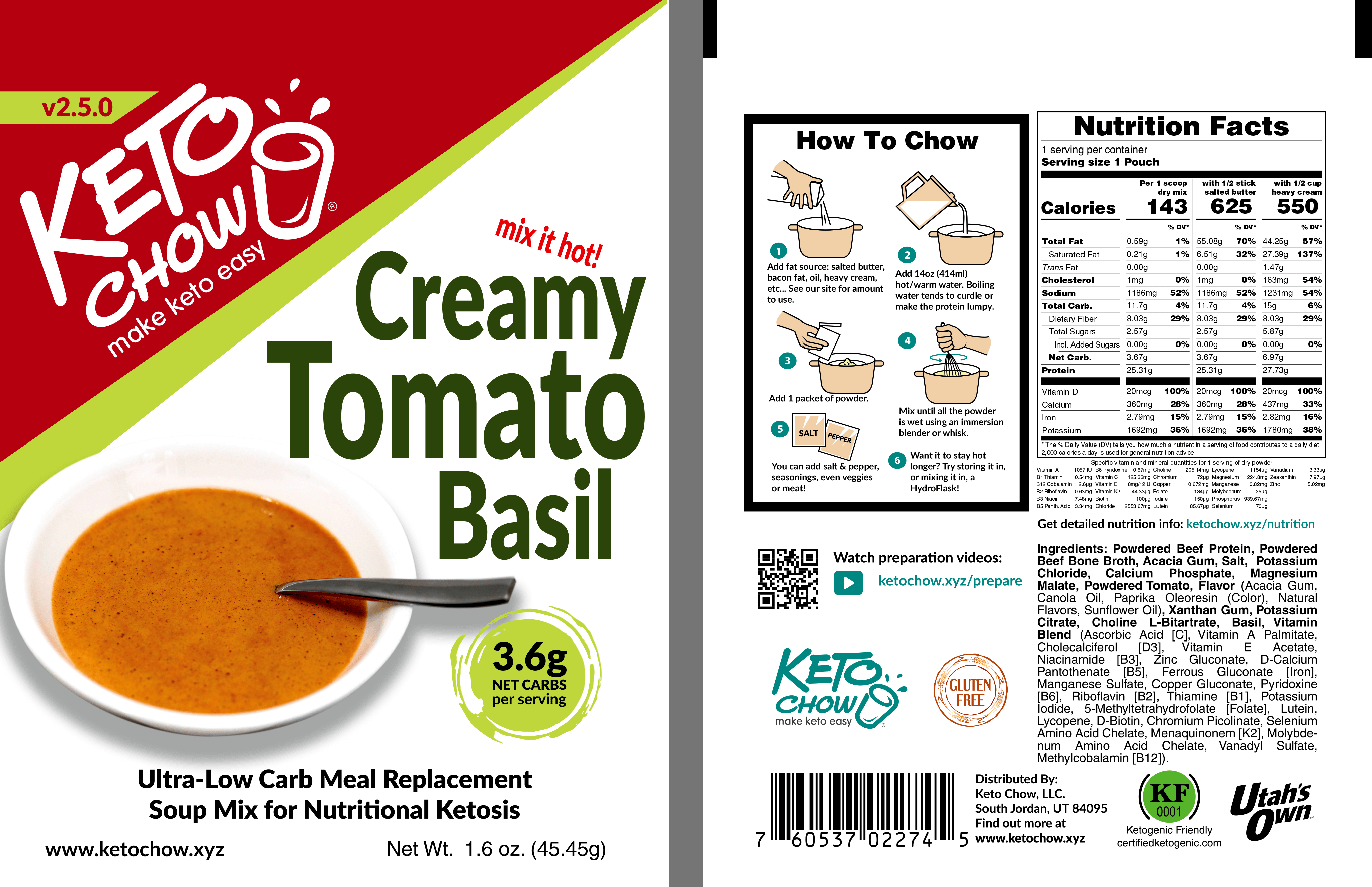 Tomato Basil Sample