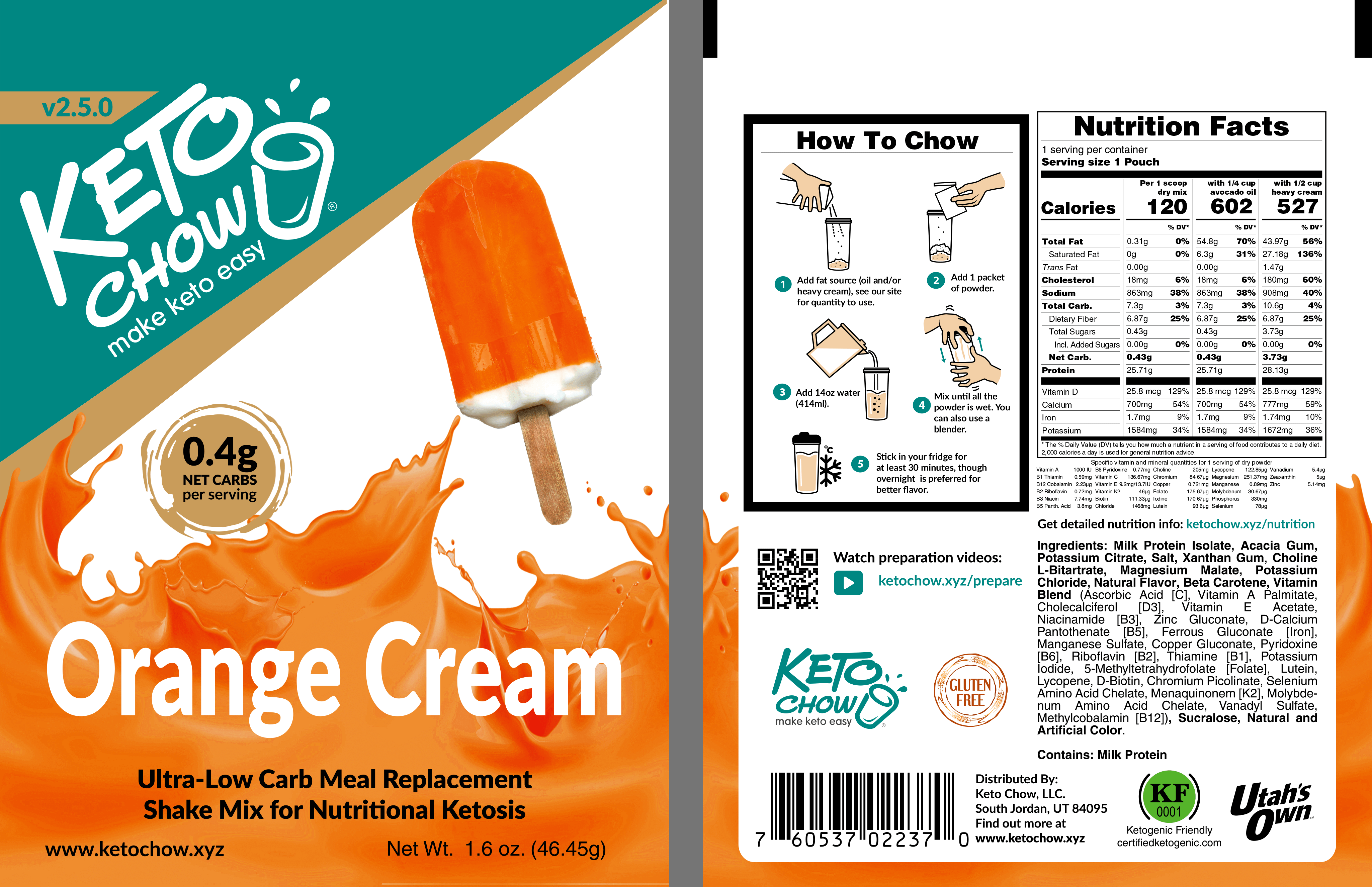 Orange Cream Sample