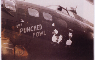 "The Punched Fowl" B-17 Flying Fortress