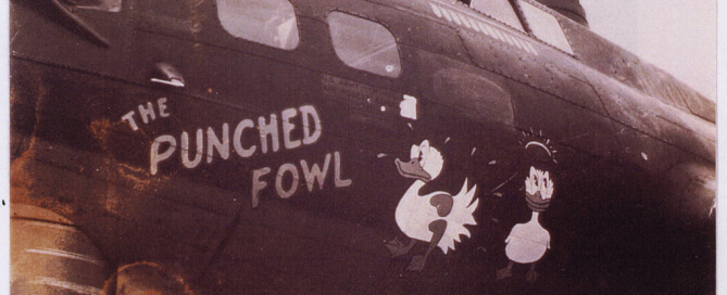 "The Punched Fowl" B-17 Flying Fortress