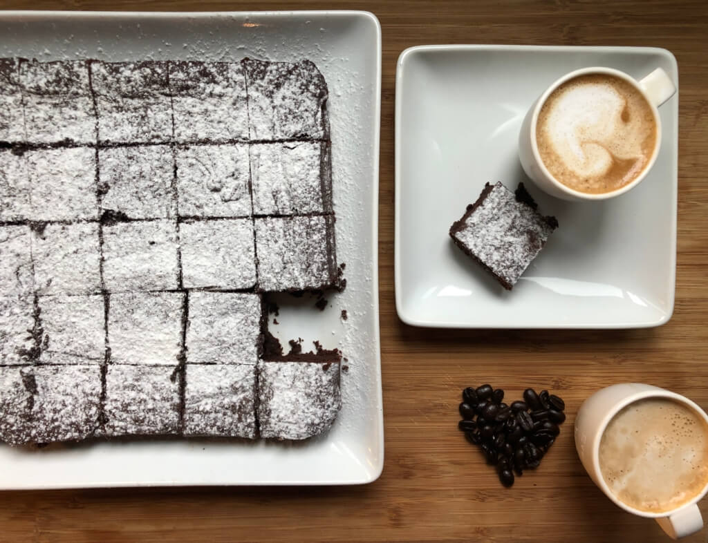 Photo of completed Coffee Shop Quadruple Espresso Brownies