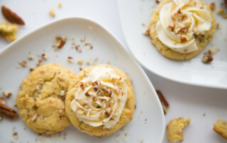 Rum Butter Pecan Cookies