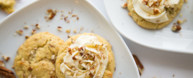 Rum Butter Pecan Cookies