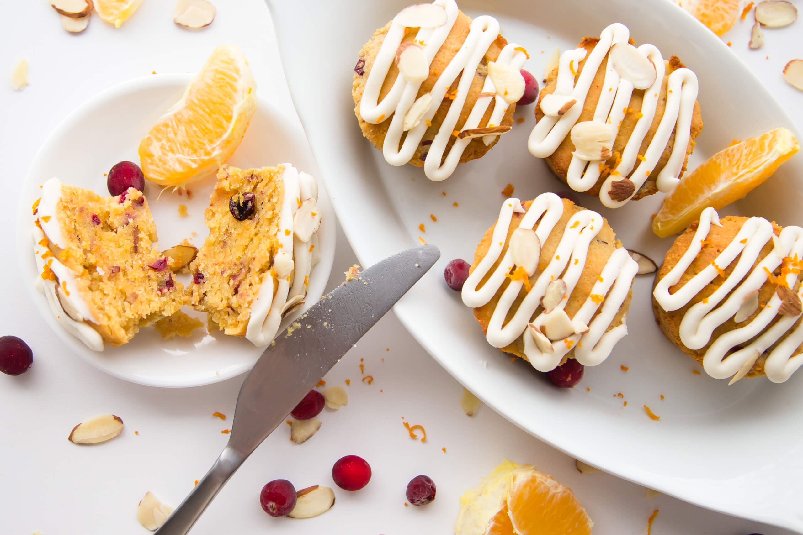 Paula Schmitt’s Orange Cranberry Almond Holiday Morning Muffins