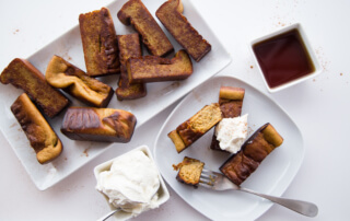 Pumpkin French Toast Sticks