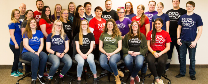 Photo of Keto Chow team from 2020