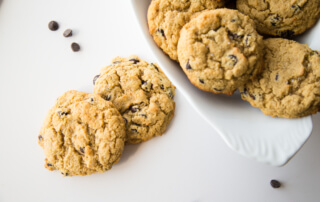 Salted Caramel Keto Chow Cookies