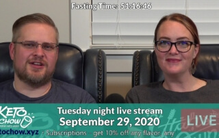 Live Stream September 29, 2020