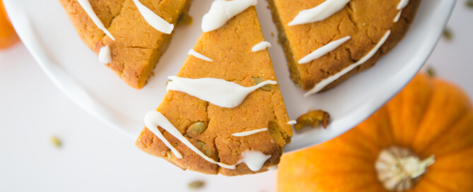 Glazed Double Pumpkin Scones