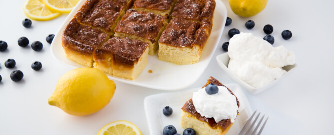 Magic lemon cake