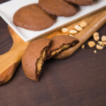 Peanut Butter Stuffed Chocolate Cookies Dark 10