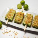 Creamy Key Lime Coconut Popsicles White 28