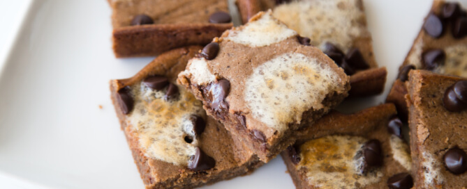Gooey s'mores bars white 21