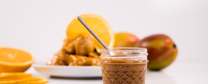 Orange sauce white 10
