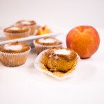 Peach Almond Muffins White 5